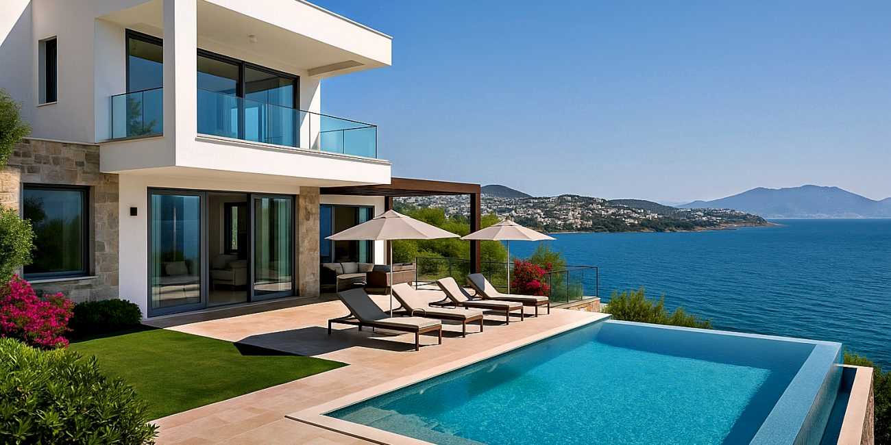 Bodrum tadilat dekorasyon yazlık ev iç mimari uygulaması
